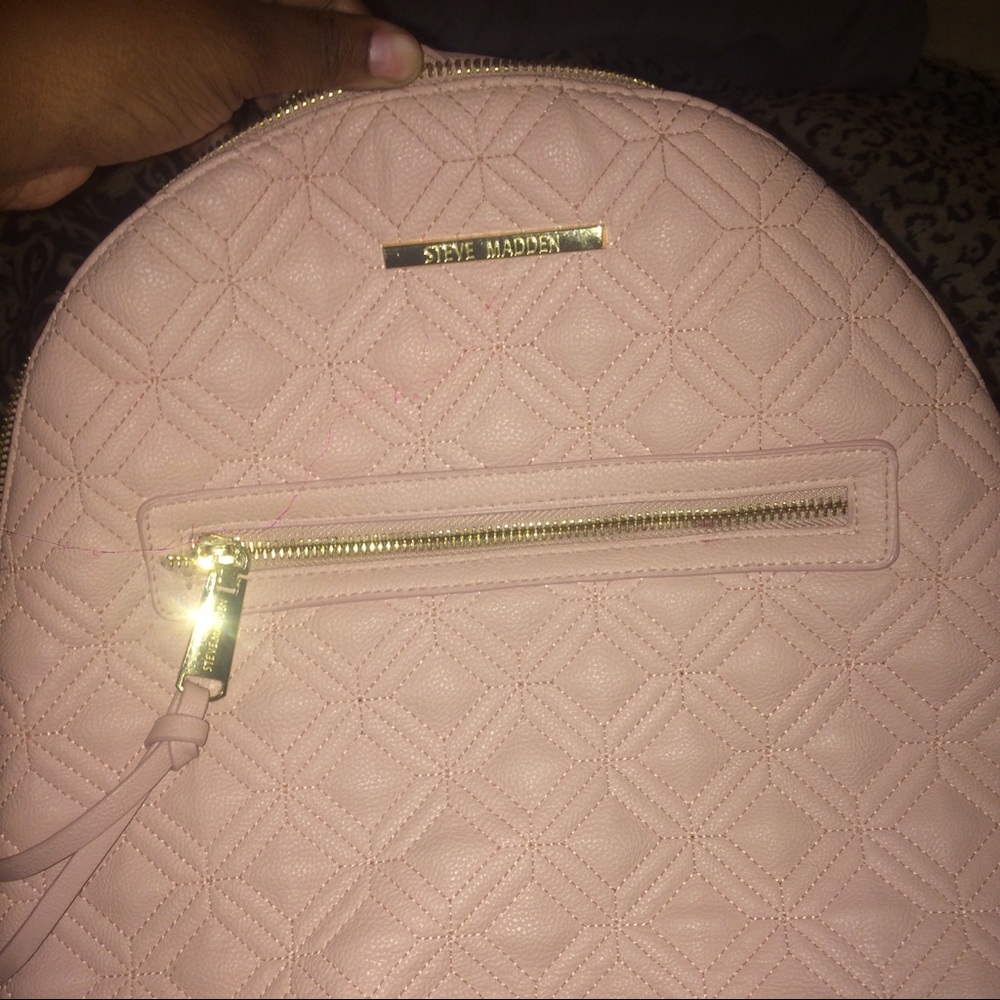 STEVE MADDEN DUSTY PINK BACKPACK